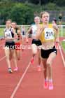 Girls under-15s 1500 metres, 2023 Northern Under-13s, Under-15s and Under-17s, Middlesbrough.  Photo: David T. Hewitson/Sports for All Pics